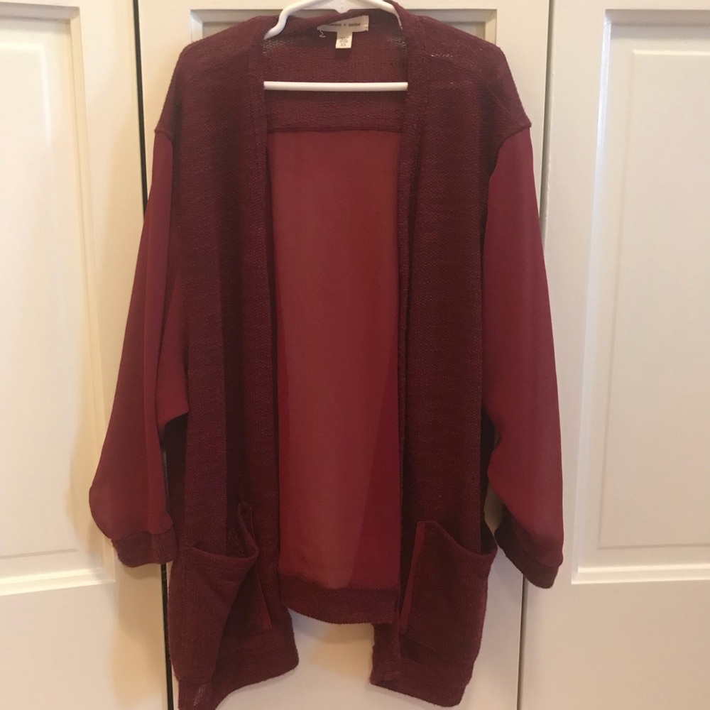 Urban Outfitters Long Open Cardigan